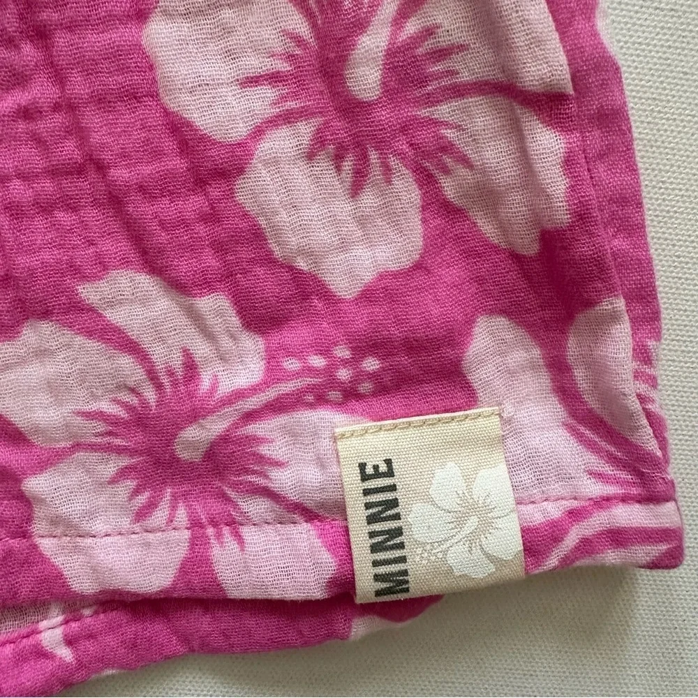 Disney Pink Floral Shorts Size XS Girls